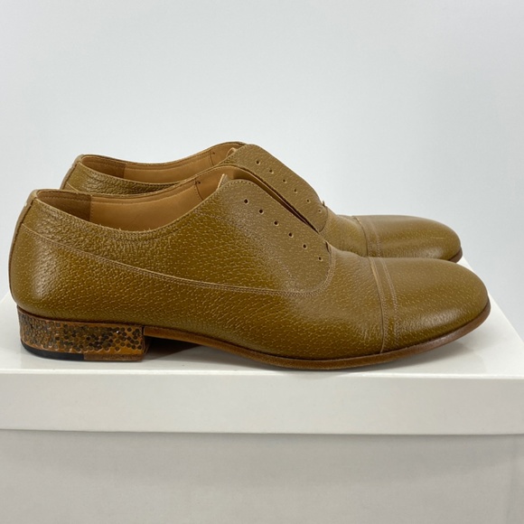 Margiela Nail Heel Leather Shoes